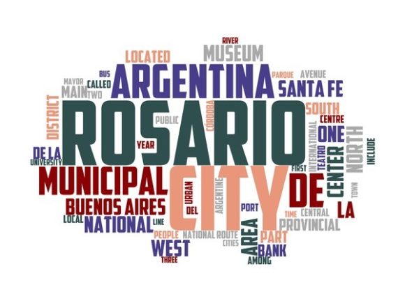 Rosario Typography Wallpaper