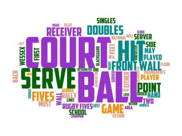 Rugby Fives Typography Crafting