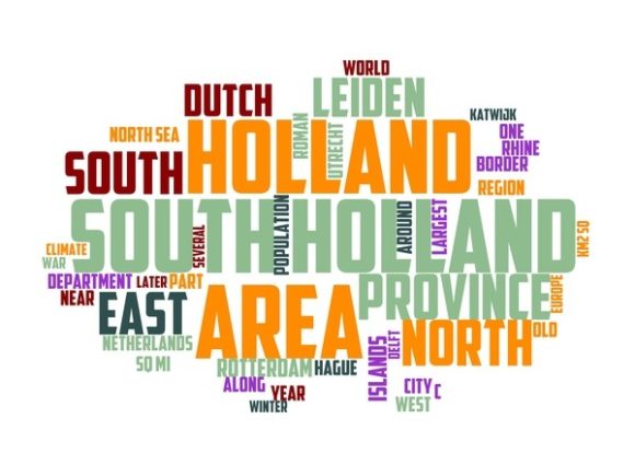 South Holland Typography Background