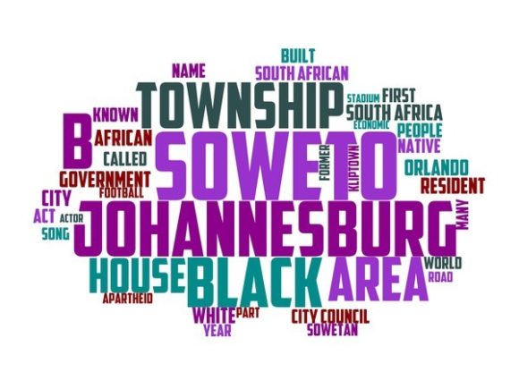 Soweto Typography Tumbler