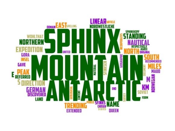 Sphinx Mountain Typography Background: A Hand-Drawn Word Cloud That Works—Not Just Decorates