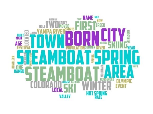 Steamboat Springs Typography Crafting