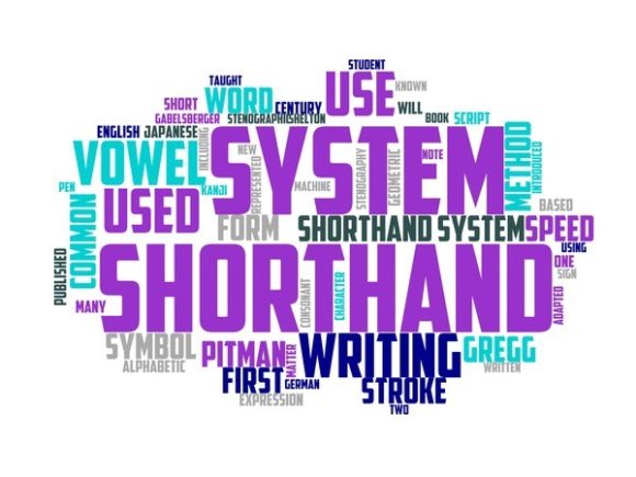 Stenographer Typography Tumbler