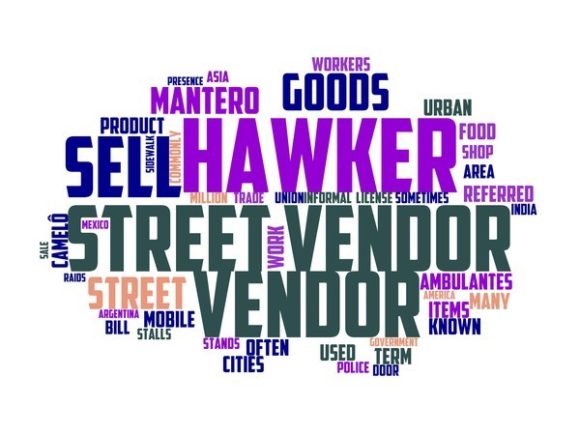 Street Trader Typography Banner: A Hand-Drawn Wordcloud for Meaningful, Multi-Surface Design