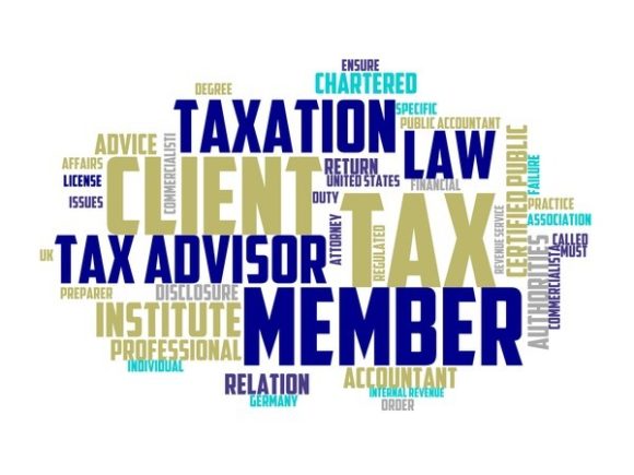 Tax Advisor Typography Tumbler: Where Professional Clarity Meets Creative Expression