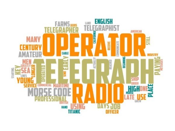 Telegraphist Typography Wallpaper: A Versatile Hand-Drawn Wordcloud for Creative Professionals